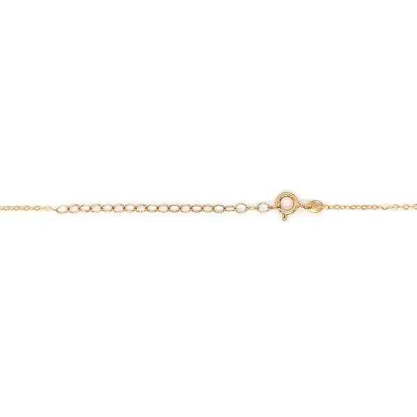 Gold Ladies Crosses Necklace