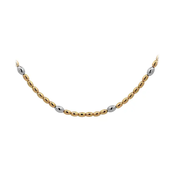 Necklace made of Combined Gold