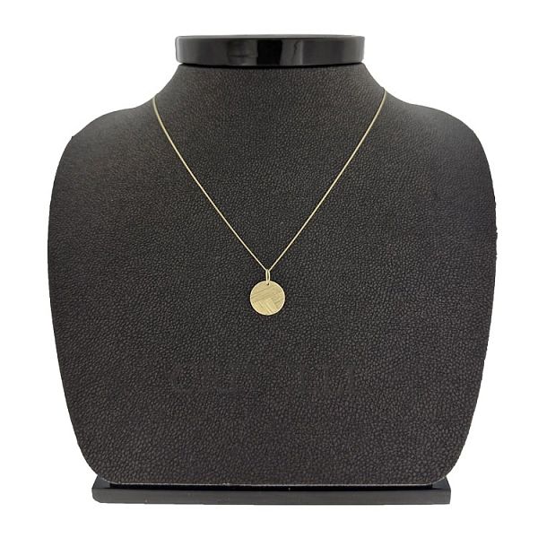Gold Necklace Circle
