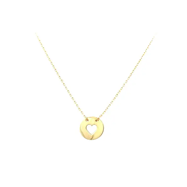 Gold Heart Necklace