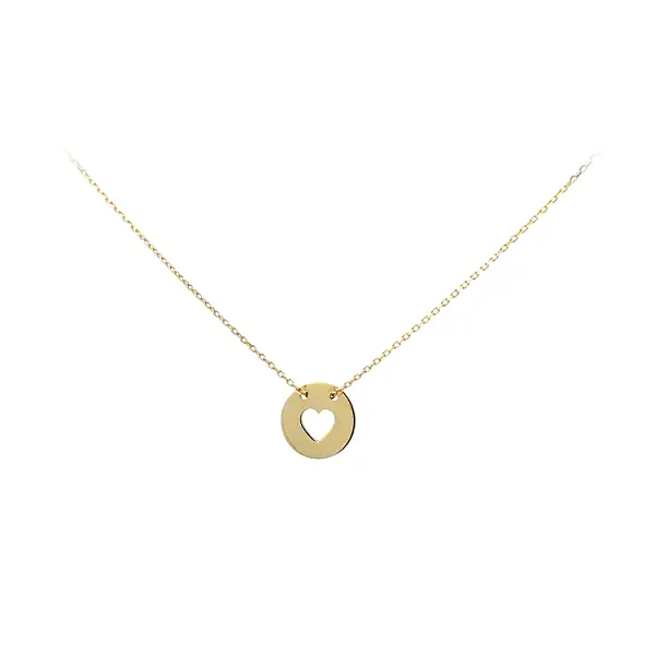 Gold Heart Necklace