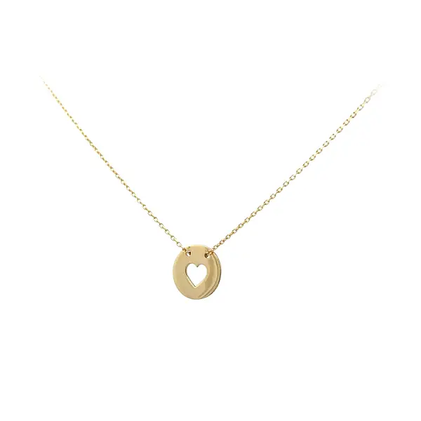 Gold Heart Necklace
