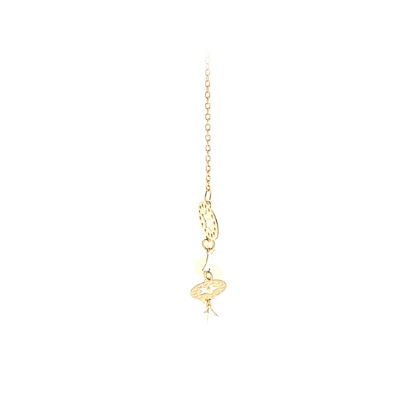 Gold Ladies Necklace Stars