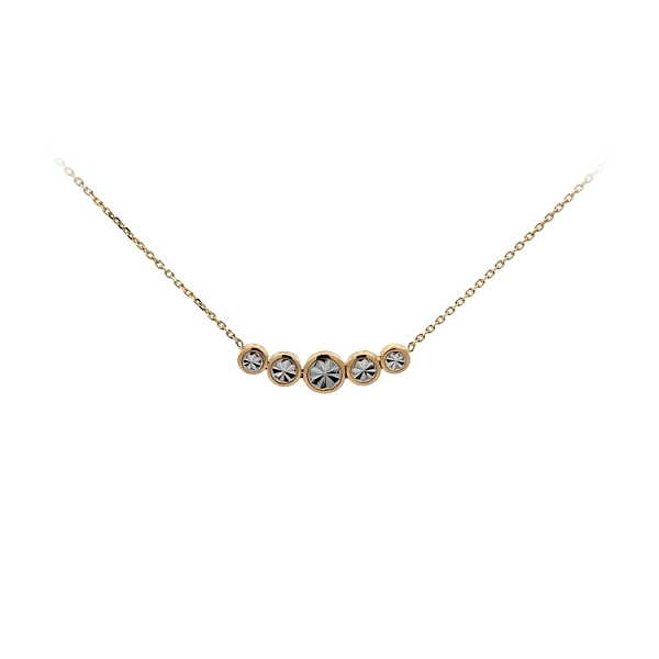 Necklace made of Combined Gold