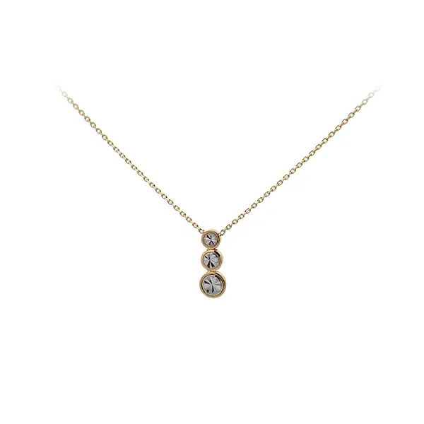 Necklace made of Combined Gold