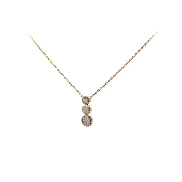 Necklace made of Combined Gold