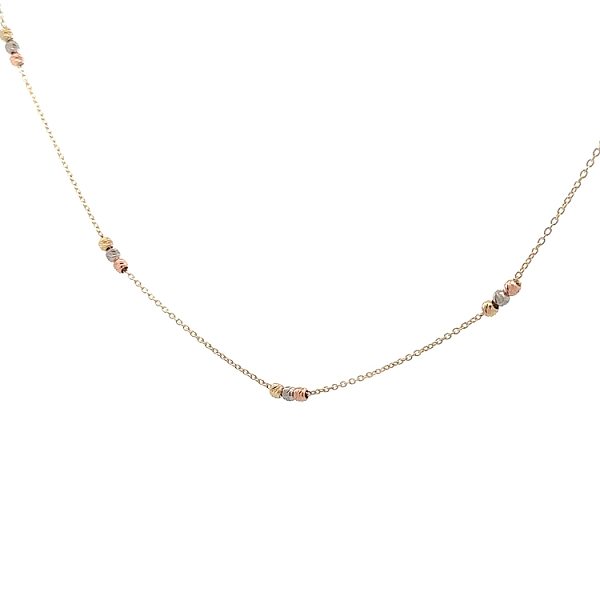 Necklace made of Combined Gold