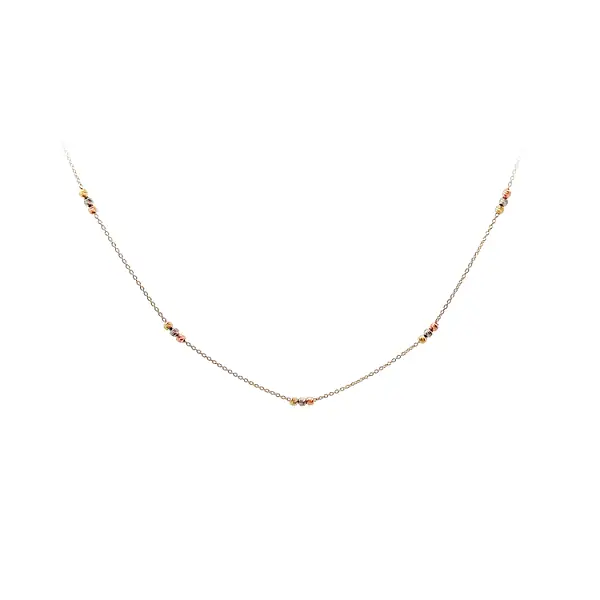 Necklace made of Combined Gold