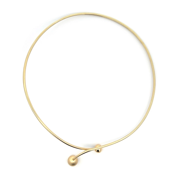 Gold Fixed Necklace Balls
