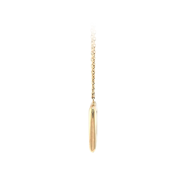Gold Necklace of Geometric Shape