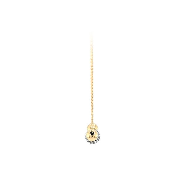 Necklace with Zirconias in Gold
