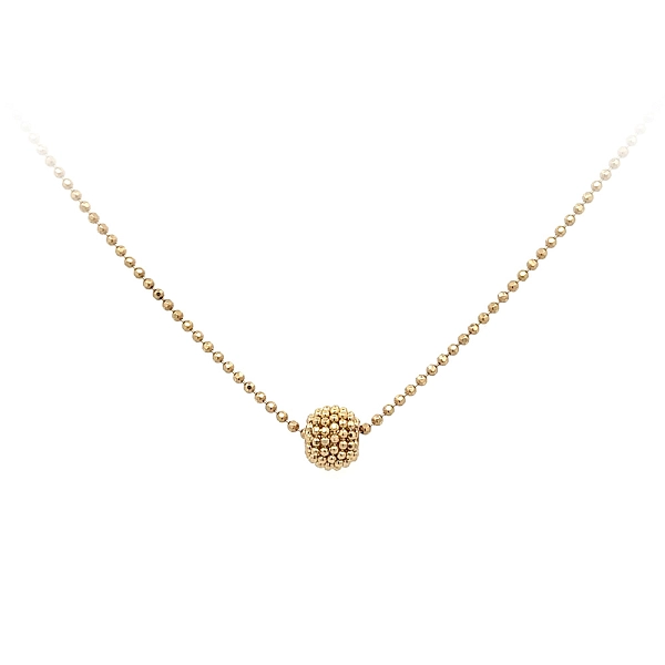 Gold Necklace Beads