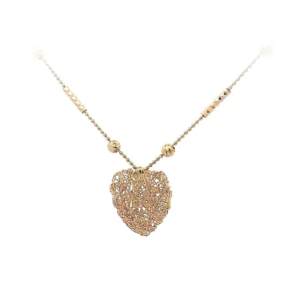 Gold Heart Necklace