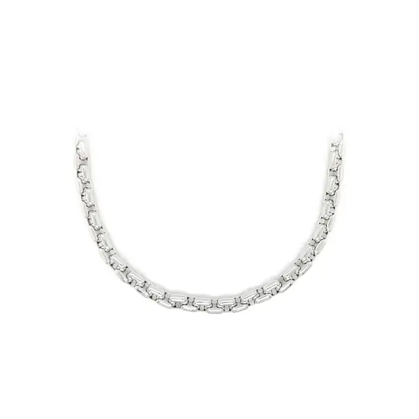 Men's White Gold Chain