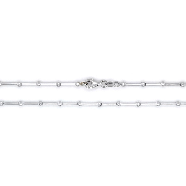 Ladies White Gold Necklace