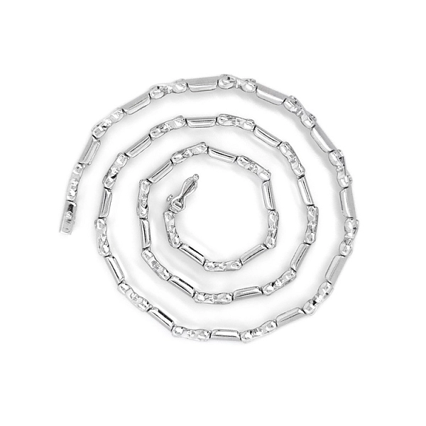 Ladies White Gold Necklace