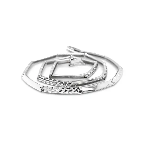 Ladies White Gold Necklace