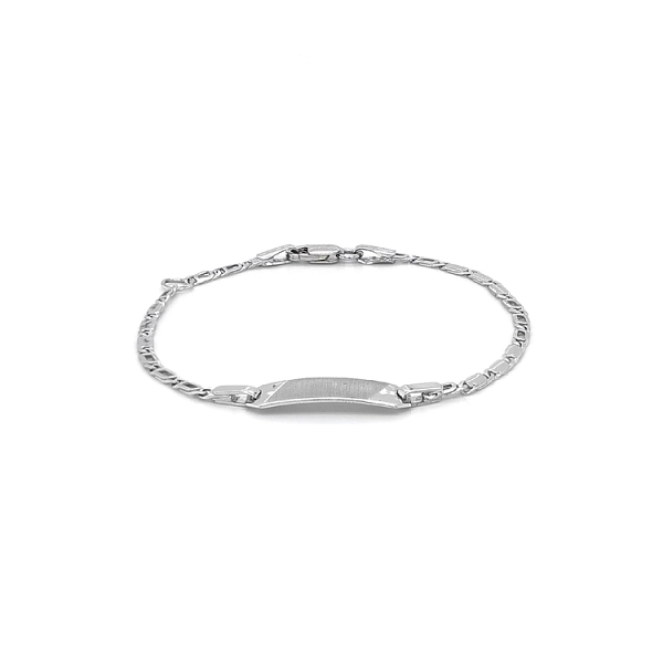 Children's Bracelet with White Gold Plate