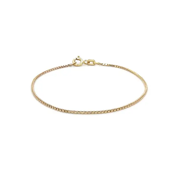 Golden Baby Cube Bracelet - Cube