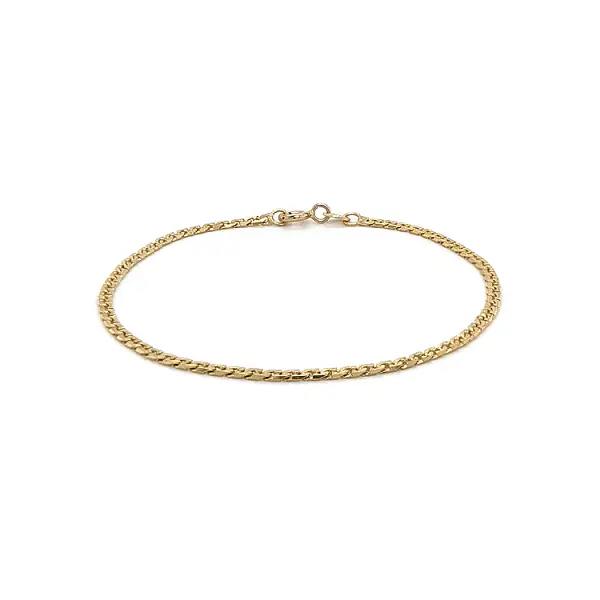 Gold Armour Bracelet