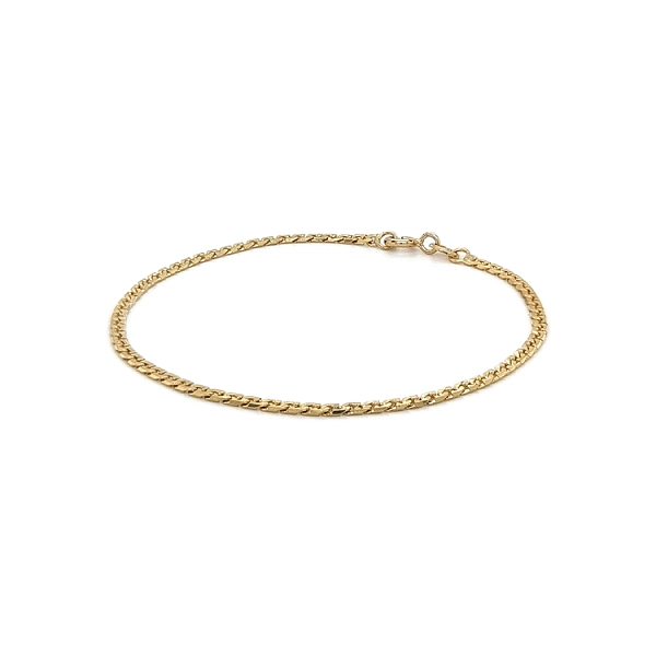 Gold Armour Bracelet