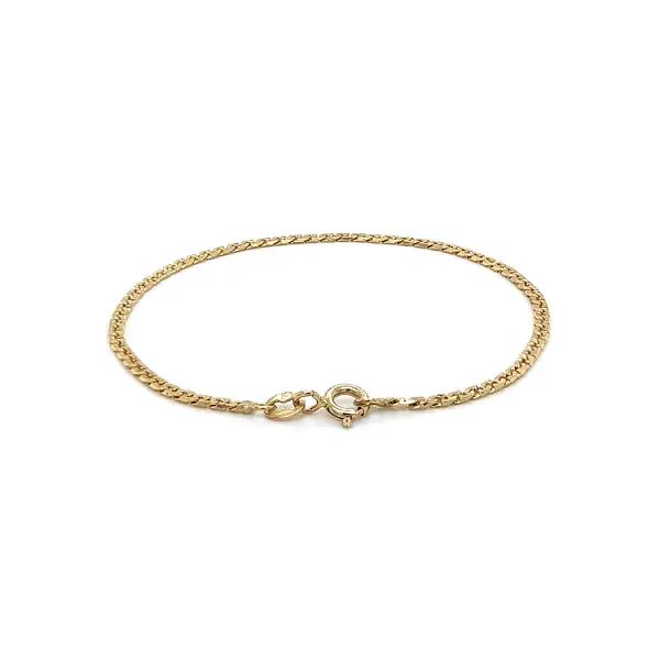 Gold Armour Bracelet