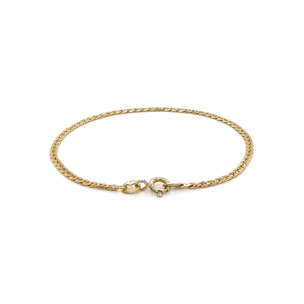 Gold Armour Bracelet
