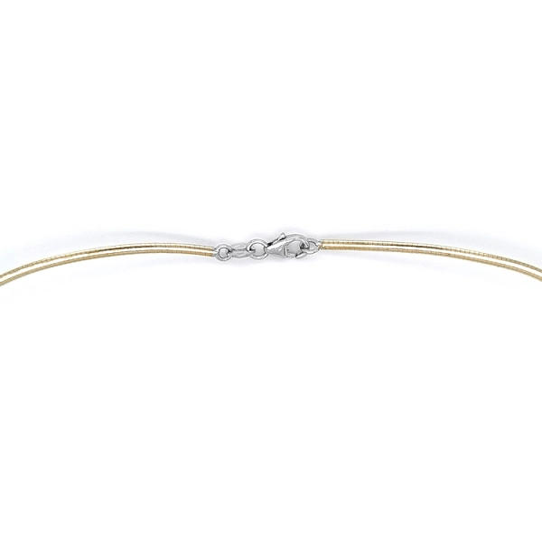 Reversible Omega Chain made of Combination Gold