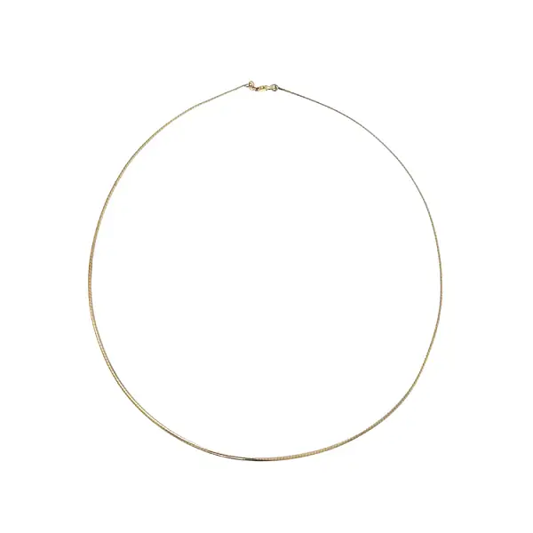 Gold Ladies Chain Omega