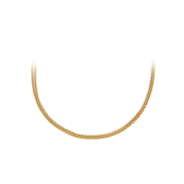 Gold Double Chain Anker