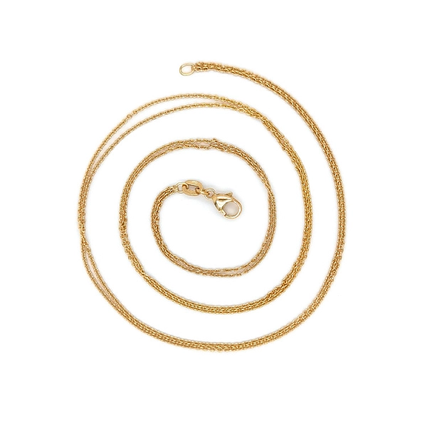 Gold Double Chain Anker