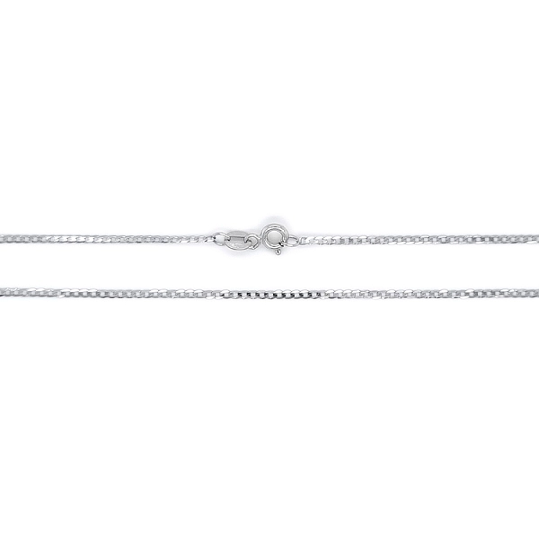 White Gold Armour Chain