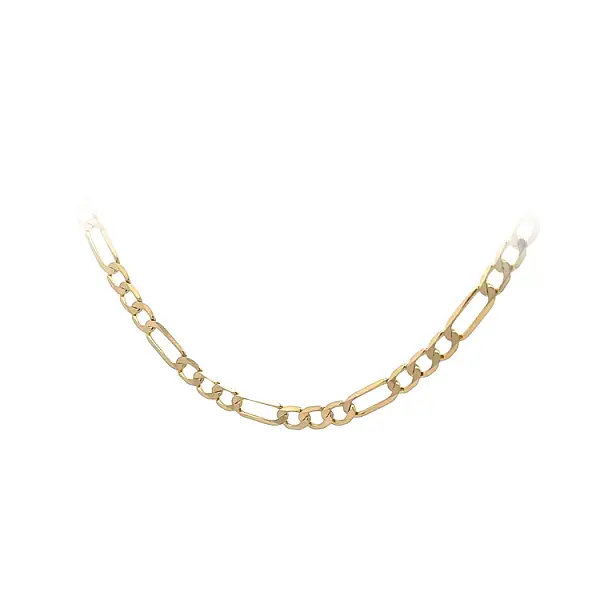 Gold Men's Chain Figaro 4,70 mm