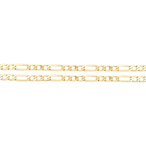 Gold Men's Chain Figaro 4,70 mm