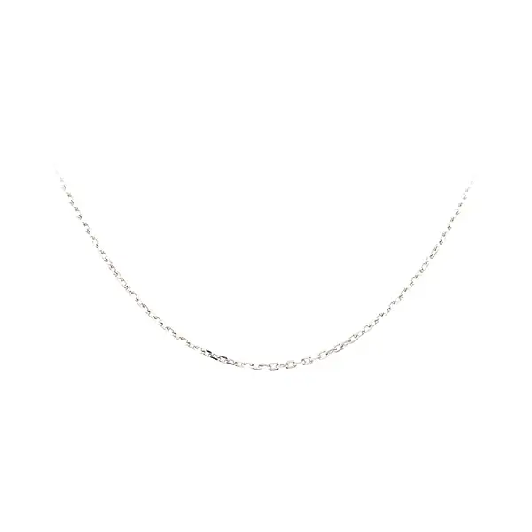 White Gold Chain Anker