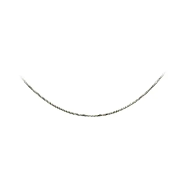 White Gold Snake Chain