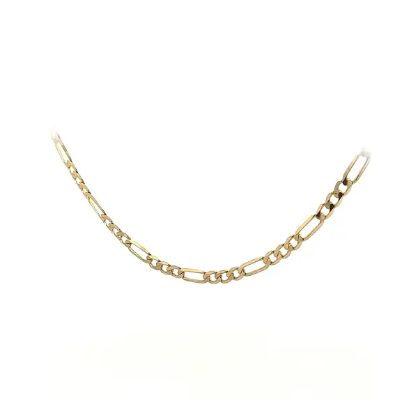 Gold Men's Figaro Chain