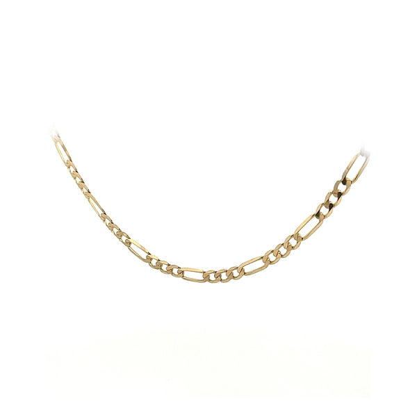 Gold Men's Figaro Chain
