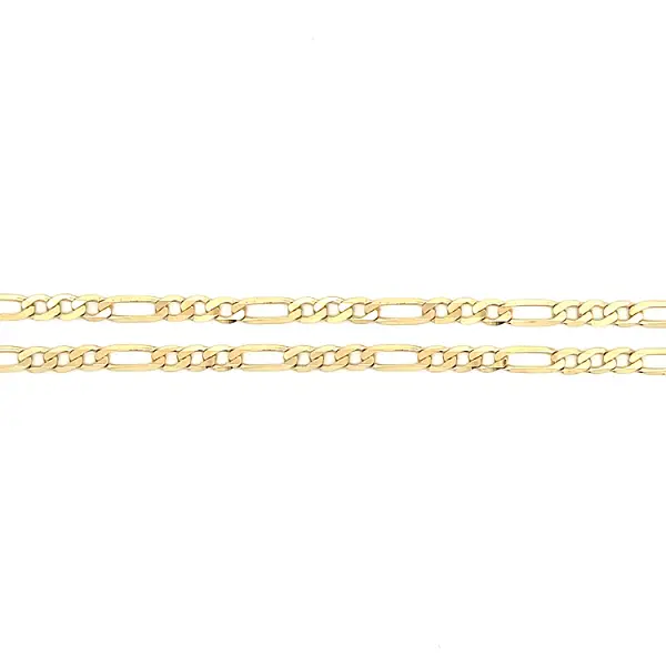 Gold Men's Figaro Chain