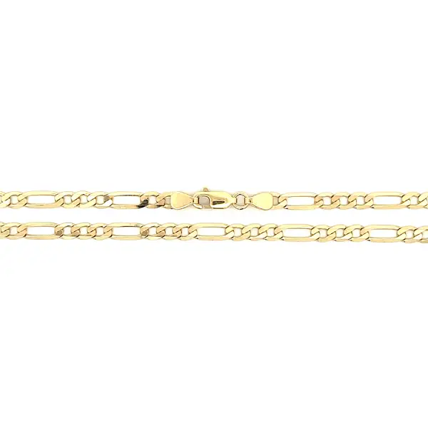 Gold Men's Figaro Chain