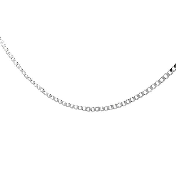 White Gold Armour Chain
