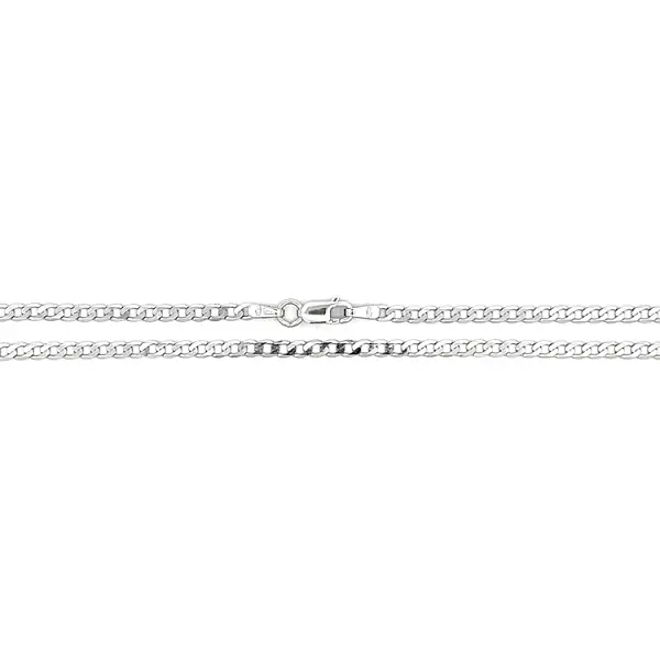 White Gold Armour Chain