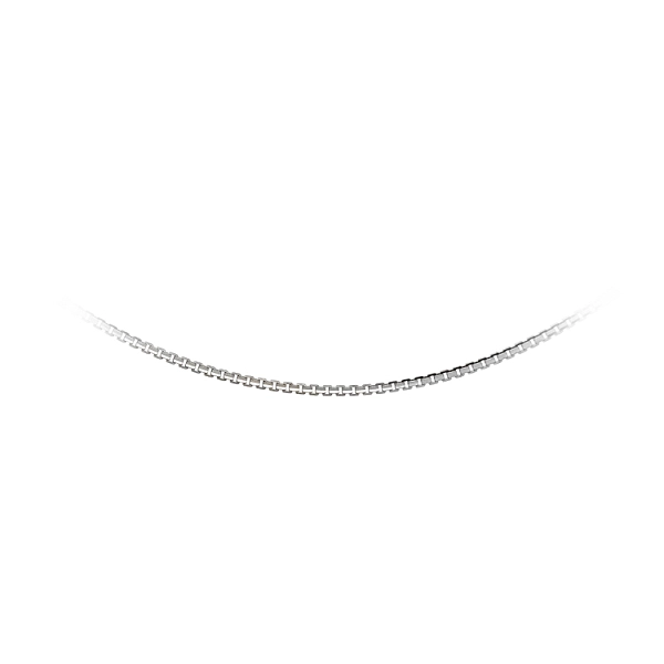 Chain Cube - White Gold Cube