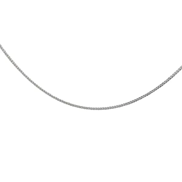White Gold Fox Tail Chain