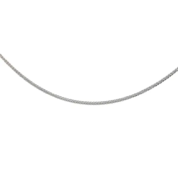 White Gold Fox Tail Chain