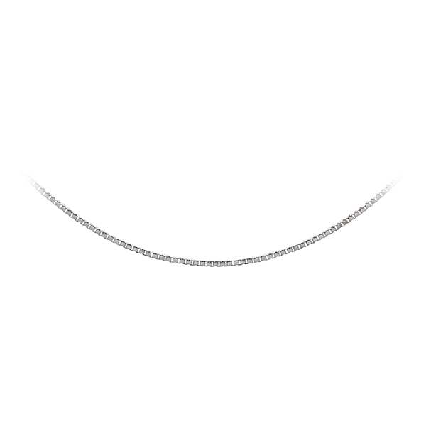 Chain Cube - White Gold Cube
