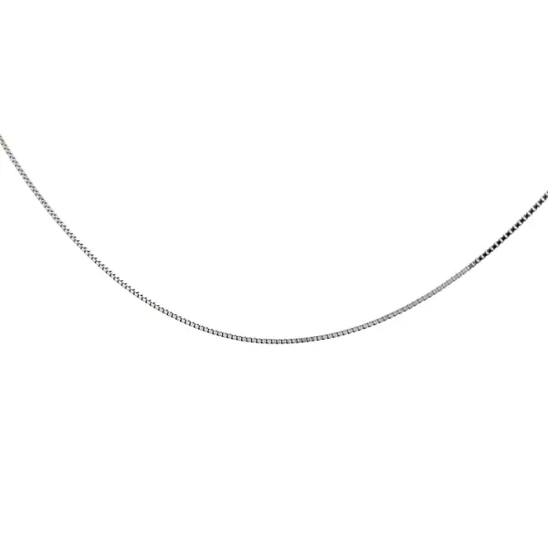 Chain Cube - White Gold Cube