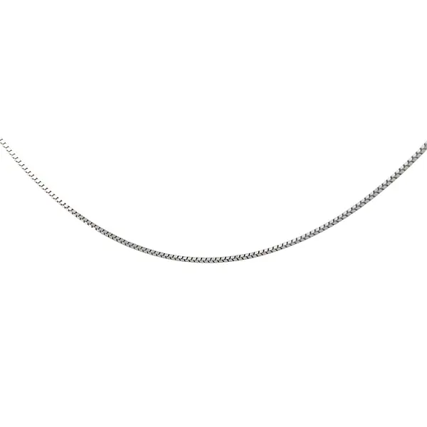 Chain Cube - White Gold Cube