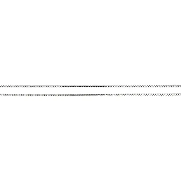 Chain Cube - White Gold Cube