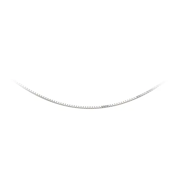 Chain Cube - White Gold Cube